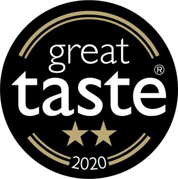 Raspberry ** and Blueberry * Pastel de Nata awarded two and one Great Taste 2020 stars